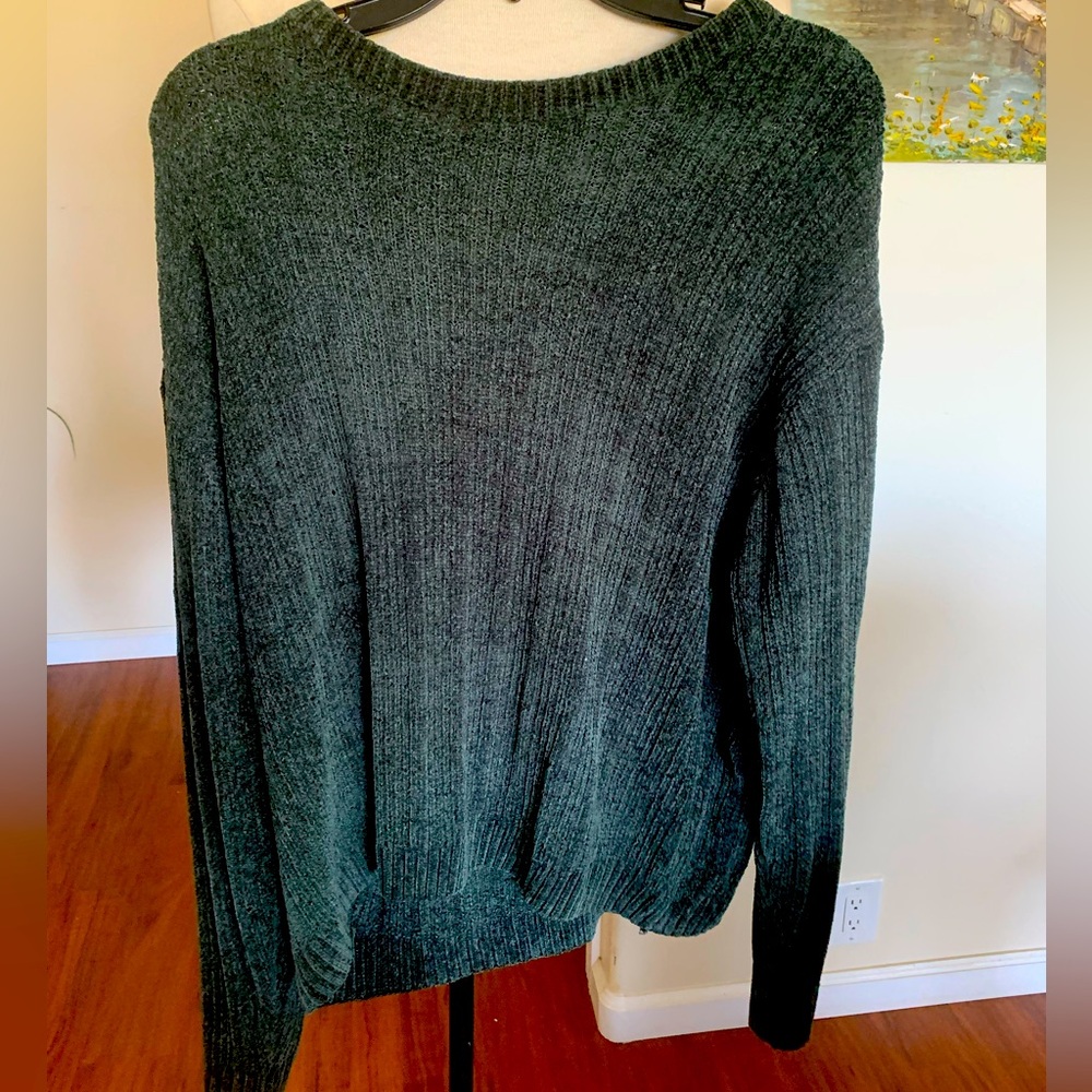 Dockers Men's Forest Green Crewneck Sweater. Perfect for the holidays